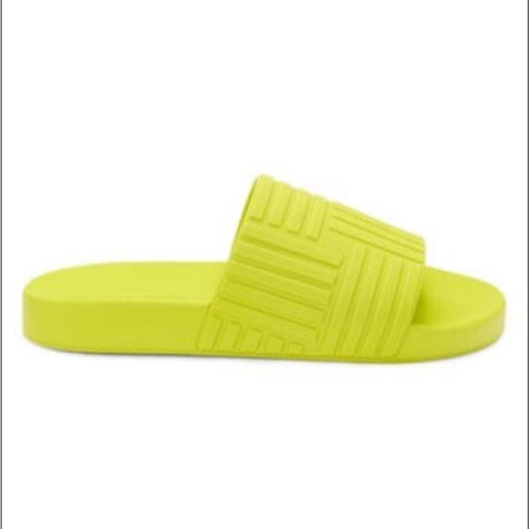 Bottega Veneta Embossed Slides - Picture 1 of 4